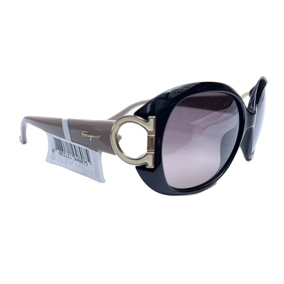 NWT Auc Ferragammo 57mm Oversized Sunglasses main image 4